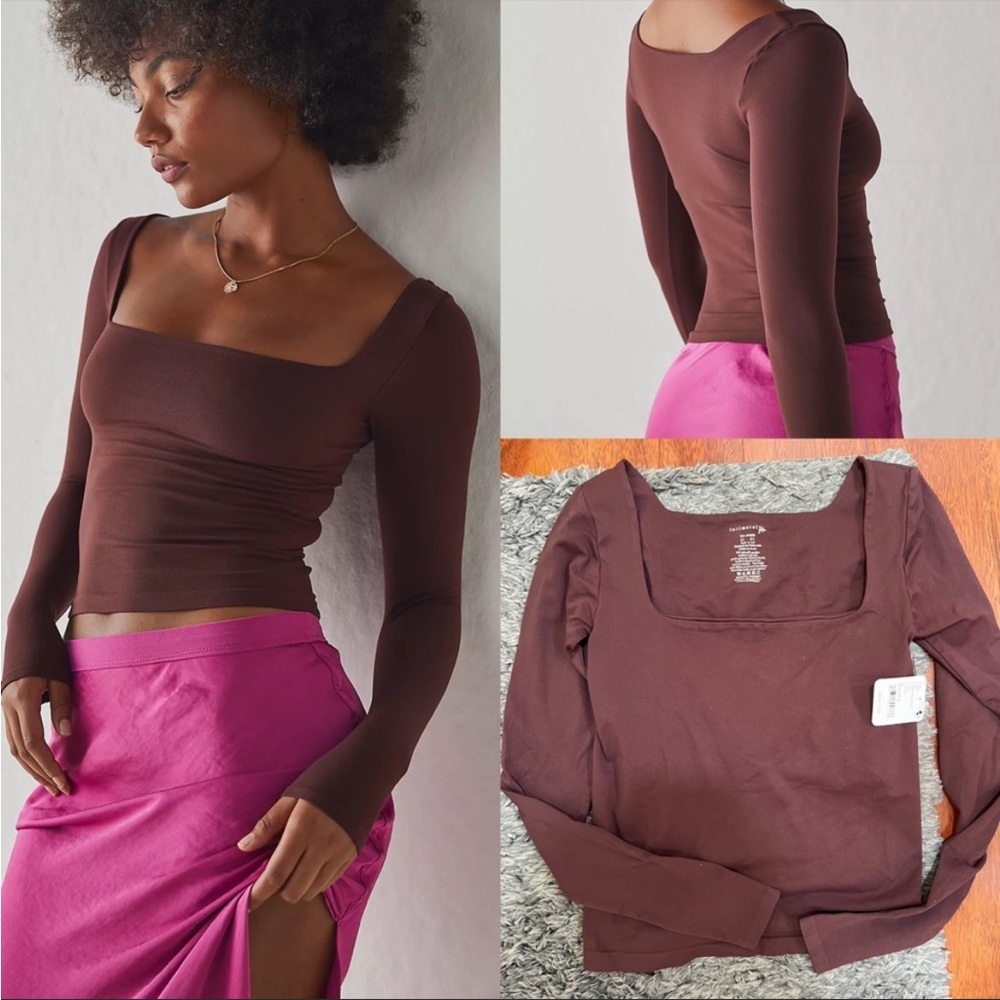 Free People Intimately Clean Lines Longsleeve